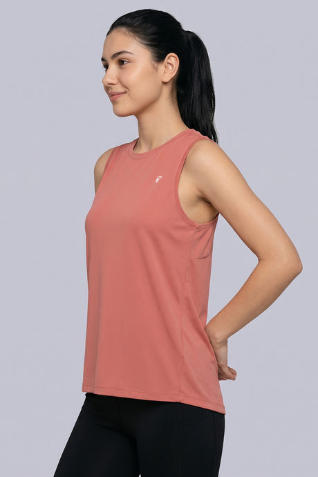 Zelocity Quick Dry Contour Tank Top - Rose Dawn — image 4
